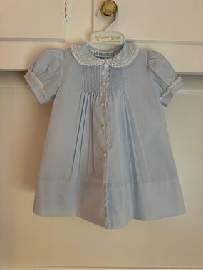 Brand New Feltman Brothers Baby Blue Dress 🩵 — 9 months